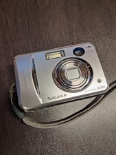 Fujifilm FinePix A345 Silver Digital Camera   TESTED AND WORKING