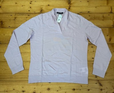 Brooks & Brothers Damen Strickjacke Gr. L Flieder neu 100% Merino Wolle NEU !!