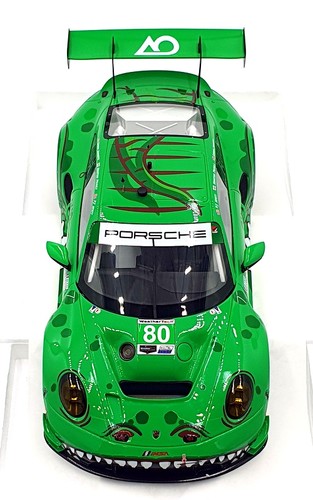 Top Speed 1/18 Scale TS0512 - Porsche 911 GT3 R 2023 IMSA Sebring 12 Hrs GTD #80 - Picture 5 of 6