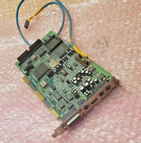 Vintage 1994 Creative Labs CT1740 Sound Blaster 16 ISA karta dźwiękowa i kabel CD ROM - Zdjęcie 2 z 5