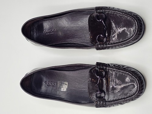 Gucci Moccasins Loafers Size 37 Used Good Condition Used Brown Little Wear - Picture 4 of 12