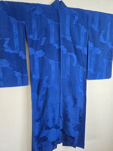 1910s,Antique Japanese Silk KIMONO Robe ,Gown, Dressing,Lingerie, Nightwear,Tra - Bild 3 von 11