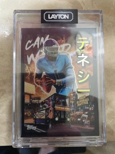 2025 Topps Chrome Cam Ward Base (RAW)