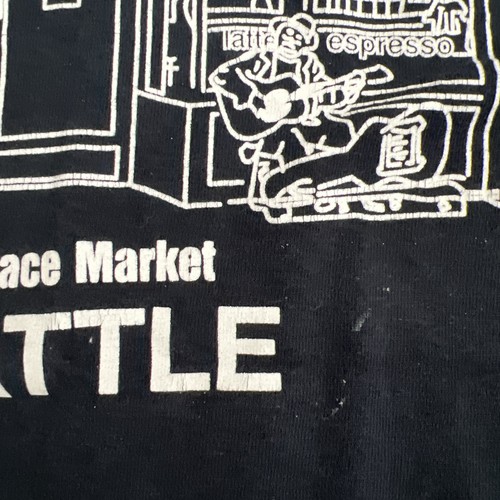 Camiseta de Colección The Original Starbucks Pike Place Market Seattle AZUL Adulto PEQUEÑA - Imagen 10 de 13
