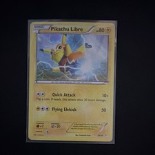 Pokémon TCG Pikachu Libre 30/30 XY Trainer Kit Suicune Holo Common 80 HP