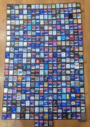 Karta SD Mega Bundle mieszanka x364 kart pamięci SD i SDHC x2 128GB x13 64GB