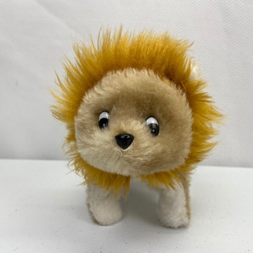 Piccolo leone Henrii Lovely Lion vintage a batteria - cammina, muove la testa - Foto 3 di 11