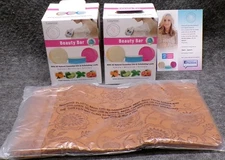 Sarah Swanson Beauty Bar Soap Two Boxes & Cosmetic Bag  ( 3 Bars Each Box )