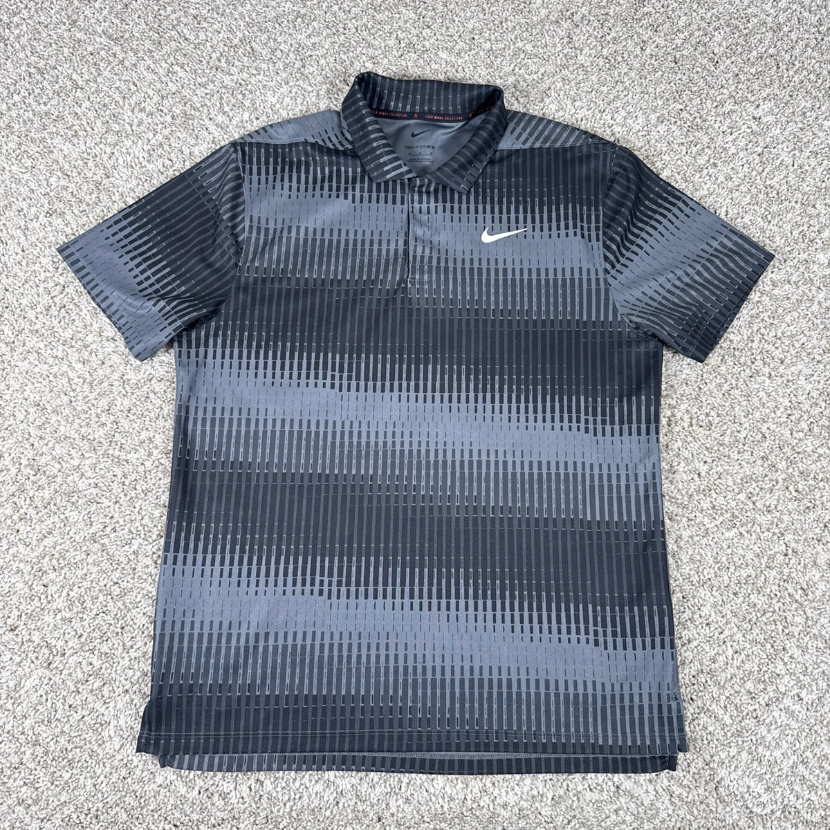 Nike Tiger Woods Polo Indiana Men's Golf Shirts, Tops & Sweaters