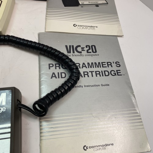 Vtg Commodore Games Omega Race Gorf + Vicmodem + Manuals And Floppy Disks - Picture 5 of 19