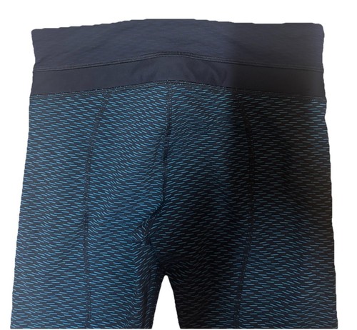 Lululemon Inspire Tight II Damengröße 6 in meliertem Schwarz und Blau - Bild 9 von 15