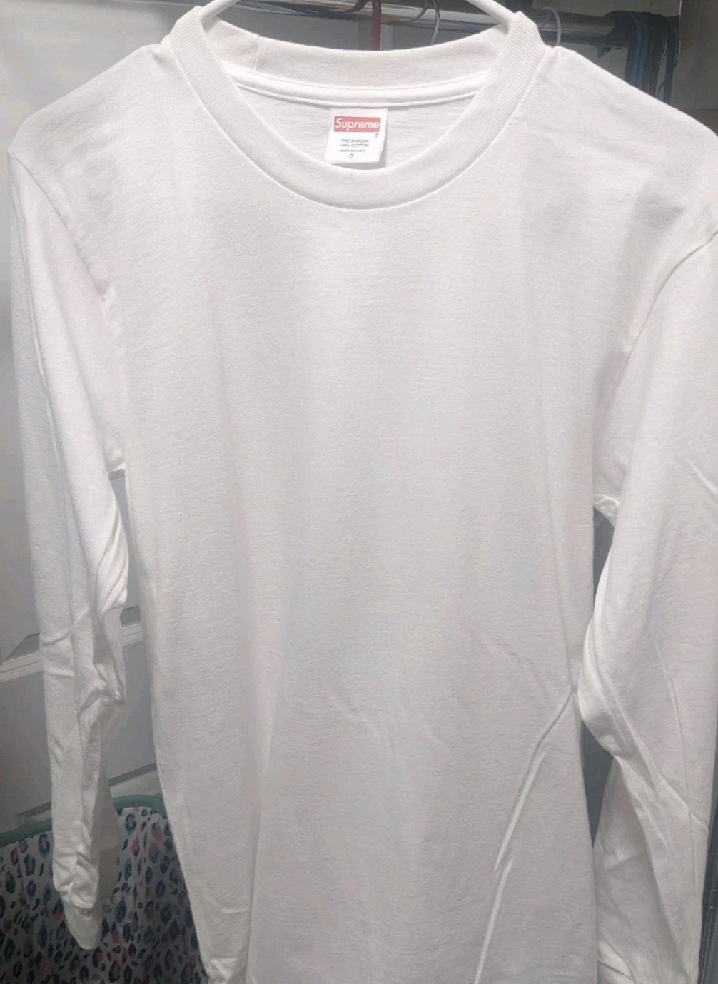 Supreme   Chemise manches longues   Neuve, jamais portée   Taille S