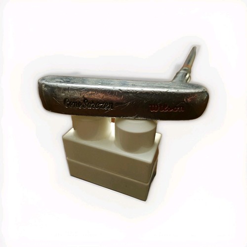 Vintage Wilson Gene Sarazen Putter / 35.5" / Steel Shaft / Dual Head / Old Grip - Picture 1 of 4