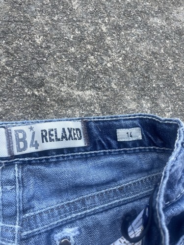 Ariat B4 Relaxed Fit Bootcut Denim Boys Size 14 (27x31) Western Cowboy Jeans USA - Picture 15 of 16