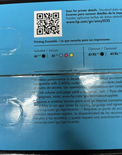 HP Envy 5535 Smartphone & Tablet All-In-One Wireless Printer NEW - Picture 7 of 7