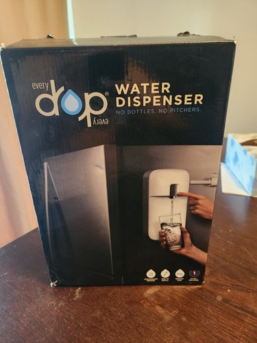 Open Box Whirlpool Water Dispenser Every Drop Magnetic Mount-no Tubing Holders
