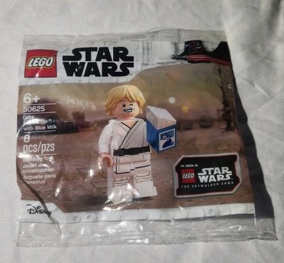 LEGO 30625 Star Wars Luke Skywalker with Blue Milk Polybag Sealed Bag Brand New