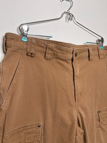 Duluth Trading Hose Herren 40X32 Khaki Relaxed Fit Flex Feuerwehrhose Cargo Workwear - Bild 6 von 12