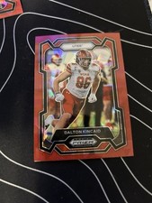 2024 Panini Prizm Draft Picks - Dalton Kincaid #12 Red Ice Prizm