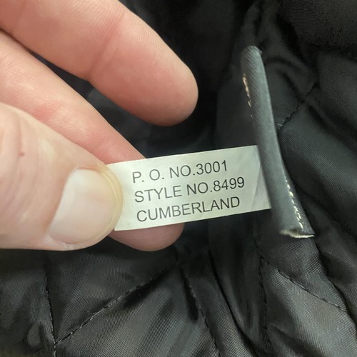 Dunbrooke Jacket Mens XL Brown Cumberland Hooded Quilted Zip Morton Buildings - Picture 13 of 13