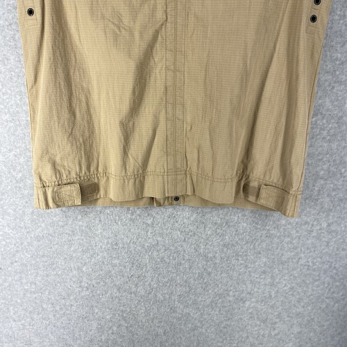 Eddie Bauer Mens Small Tan Utility Vest Travex Safari Gorpcore Travel - Picture 13 of 13