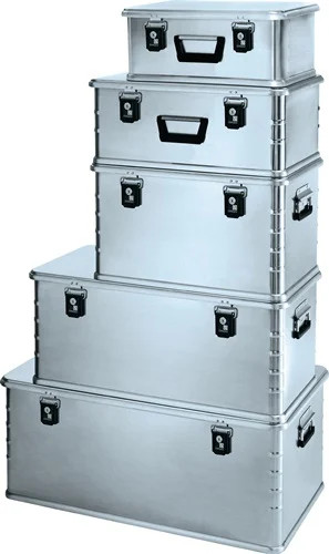 ZARGES Aluminiumbox Maxi L900xB500xH370mm 135l m.Klappverschluss - 40863 - Bild 2 von 2