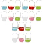 18 stücke Mehrzweck gewebt Körbe Geschenkverpackungskörbe Home Dekorative Korb