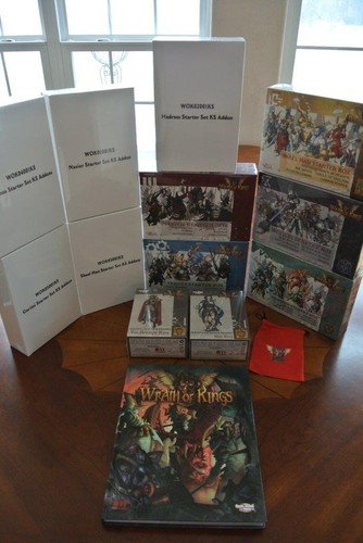 WRATH OF KINGS All Kickstarter Exclusives w/ Ad-Ons Promos COOL MINI OR NOT CMON