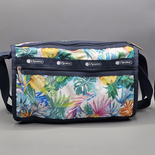Lesportsac Lauren Roth Hawaii Exclusive Uluwehi Bag Crossbody Tropical - Picture 3 of 6