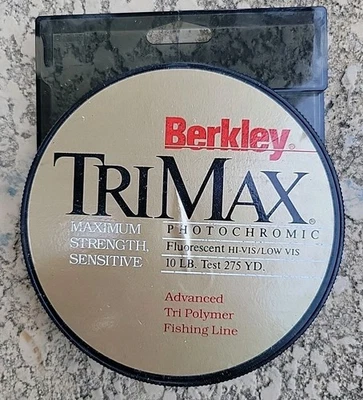 Berkley TRIMAX Photocromatic – Lotto Da 6 Bobine Da 140yd, 4LB, Lenza Da Pesca Anti-Abrasione