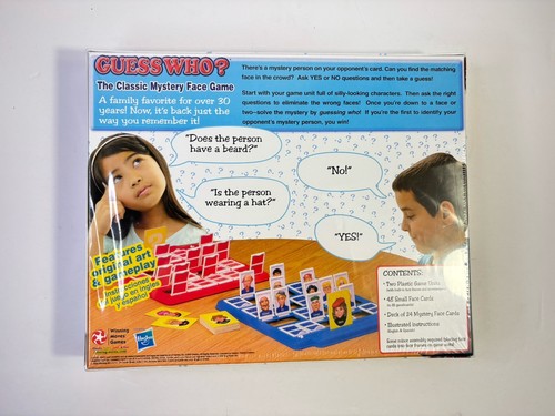 Guess Who Board Game - Family Game Night Kids 6+ & Adults Original Retro Classic - Picture 2 of 2