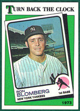 Ron Blomberg - 1988 Topps #663 - Yankees Turn Back the Clock Baseball Card