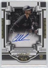 2023 Topps Tier One Break Out Auto /299 Charles Leblanc #BOA-CL Rookie Auto RC