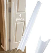 4PCS Baby Proofing Door Finger Pinch Guard Clear Door Jam Shield for Child Sa...