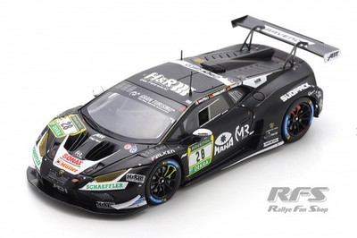 Lamborghini Huracan GT3 24h Nürburgring 2025 Engstler Mapelli ABT 1:43 Spark