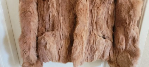 Fur Jacket Rabbit Fur size M - Picture 8 of 11