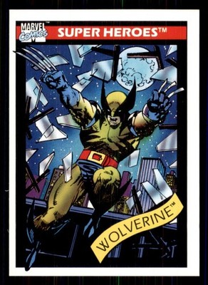 1990 Impel Marvel Universe Series 1 #23 Wolverine
