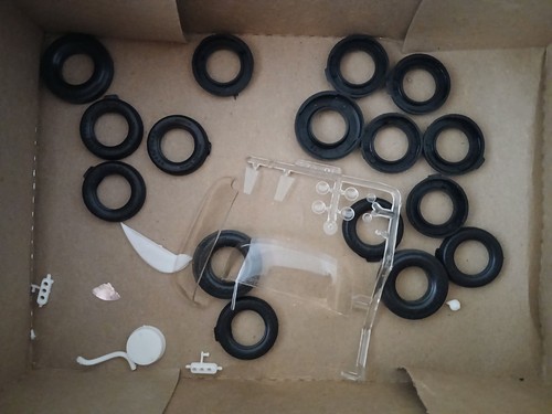 AMT Opened Box 1/25 '58 1958 Chevrolet Chevy Impala Model Kit #T273 - Picture 16 of 16