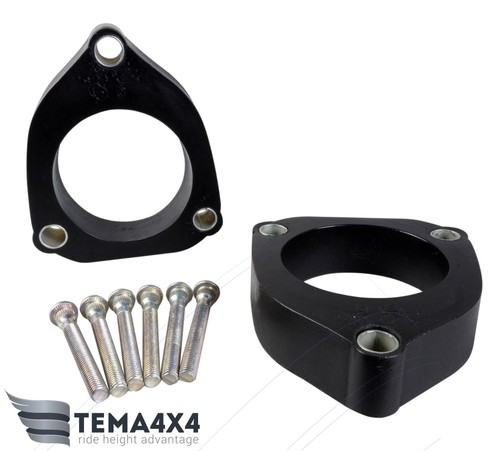 Tema4x4 Front Strut Spacers 30mm for Toyota Echo Yaris iQ Porte Lift Kit - Picture 2 of 2