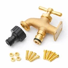 Solid Brass Anywhere Tap Easy To Install Outdoor Garden Ergonomic Water Tap