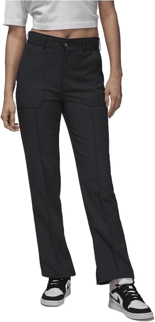 Nike Air Jordan Womens Woven Pants Size Medium Black Standard Fit $110 FN5446010