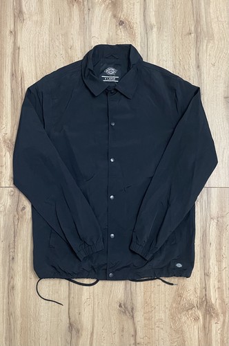 Dickies Torrance Jacke Herren XL schwarz Coach leichter winddichter Mantel