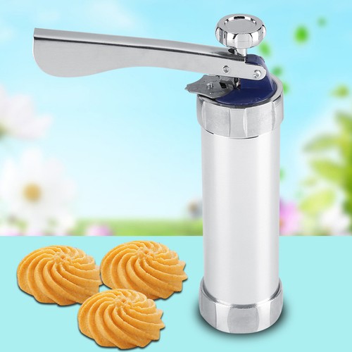 Cookie Press Kit Cookie Biscuit Machine Making Cake Decorating Tools Kitchen FG - Picture 4 of 7