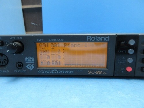 Roland SC88VL Sound Canvas Sound Module Synthesizer Used F/S - Picture 2 of 7