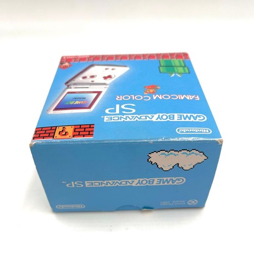 Console Nintendo Game Boy Advance SP Famicom Color Edition Giappone importazione testata - Foto 17 di 20