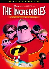 The Incredibles: Collector's Edition(2-Disc Set)(DVD)VG Disc + Cover Art-NO CASE