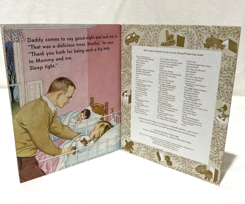 Little Golden Books Vintage Lot of 3 Books: Words, Manners, We Help Mommy - Bild 12 von 20