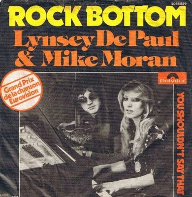 Lynsey De Paul & Mike Moran - Rock Bottom 7'' Single Vinyl Pop Europop 42212