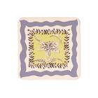 Cath Kidston Wisteria Set Of 4 Cork Back Square Coasters