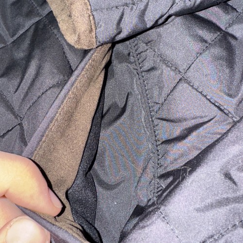 Giacca Peter Millar uomo S Chesapeake trapuntata nera foderata in pile full zip leggera - Foto 7 di 10